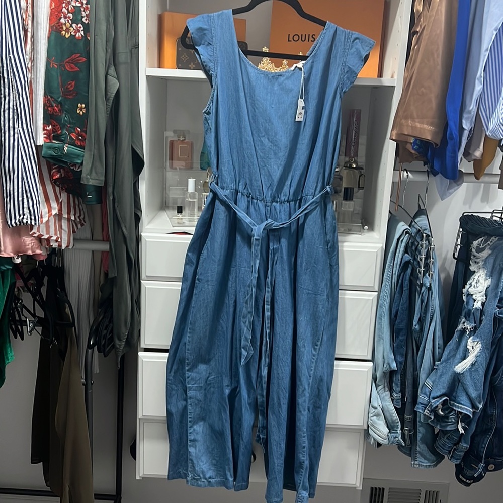Jean Jumpsuit Charming Charlie